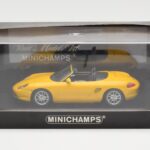 Porsche Boxster 986 Geel Minichamps 1:43 - image 4 of 4