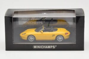 Porsche Boxster 986 Geel Minichamps 1:43 400062072 Metaal — afbeelding 4 van 4