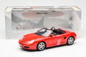 Porsche Boxster 986 Rood UT Models 1:18 180065830 Metaal — afbeelding 6 van 6