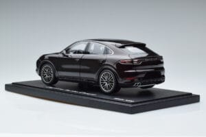 Porsche Cayenne Turbo Coupe Mahonie Norev 1:18 WAP0213190K Metaal — afbeelding 6 van 8