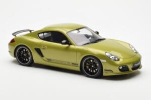 Porsche Cayman R 987 Peridot Metallic GT Spirit 1:18 GT425 Hars — afbeelding 4 van 6