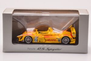Porsche RS Spyder #6 DHL R. Briscoe / S. Maassen / J-F. Colard ALMS 2007 Minichamps 1:43 WAP02060917 Metaal — afbeelding 4 van 4