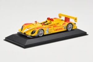 Porsche RS Spyder DHL #7 R. Dumas / T. Bernhard Winner Long Beach GP ALMS 2007 Minichamps 1:43 400076607 Metaal — afbeelding 2 van 4