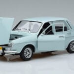 Renault 12 TS Lichtblauw Norev 1:18 185219 Metaal - image 2 of 7