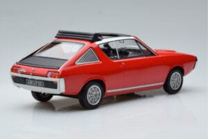 Renault 17 Gordini Decouvrable Rood Norev 1:18 185371 Metaal — afbeelding 2 van 6