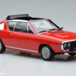Renault 17 Gordini Decouvrable Rood Norev 1:18 - image 4 of 6