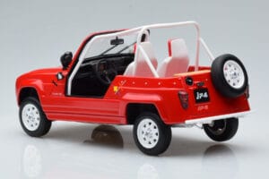 Renault 4L JP4 Rood Otto 1:18 OT998 Hars — afbeelding 5 van 6