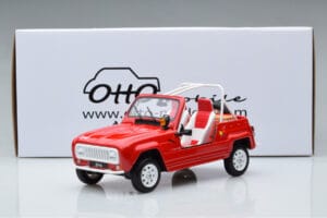 Renault 4L JP4 Rood Otto 1:18 OT998 Hars — afbeelding 6 van 6