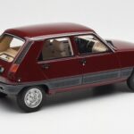 Renault 5 GTL Bordeaux Rood Otto 1:18 OT1059 - image 2 of 6