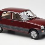 Renault 5 GTL Bordeaux Rood Otto 1:18 OT1059 - image 4 of 6
