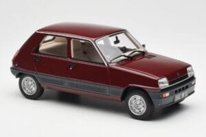 Renault 5 GTL Bordeaux Rood Otto 1:18 OT1059 Hars — afbeelding 4 van 6