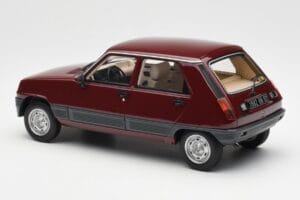 Renault 5 GTL Bordeaux Rood Otto 1:18 OT1059 Hars — afbeelding 5 van 6