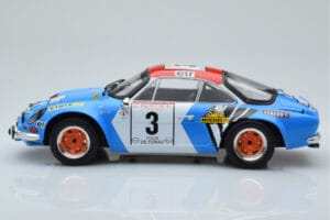 Alpine A110 #3 B. Darniche / A. Mahe Tour de Corse 1973 IXO 1:18 18RMC062B Metaal — afbeelding 3 van 6