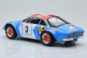 Alpine A110 #3 B. Darniche / A. Mahe Tour de Corse 1973 IXO 1:18 18RMC062B Metaal — afbeelding 5 van 6
