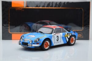 Alpine A110 #3 B. Darniche / A. Mahe Tour de Corse 1973 IXO 1:18 18RMC062B Metaal — afbeelding 6 van 6
