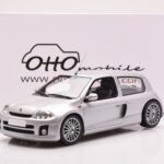 Renault Clio V6 Phase 1 Zilver Otto 1:18 - image 6 of 6