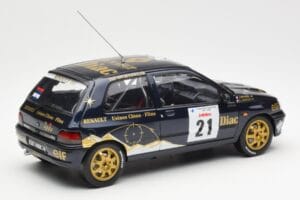 Renault Clio Williams DIAC #21 Jordan / Boyere Tour de Corse 1993 Norev 1:18 185228 Metaal — afbeelding 3 van 8
