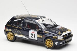 Renault Clio Williams DIAC #21 Jordan / Boyere Tour de Corse 1993 Norev 1:18 185228 Metaal — afbeelding 6 van 8