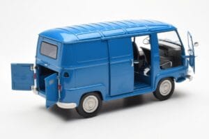 Renault Estafette Saviem Blauw Norev 1:18 185122 Metaal — afbeelding 2 van 11