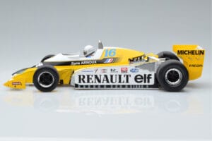 Renault RS10 Elf #16 R. Arnoux British GP 1979 MCG 1:18 MCG18617F Metaal — afbeelding 3 van 6