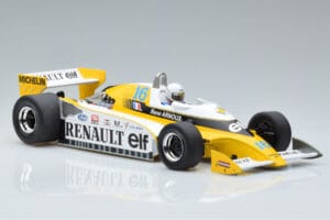 Renault RS10 Elf #16 R. Arnoux British GP 1979 MCG 1:18 MCG18617F Metaal — afbeelding 4 van 6