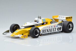 Renault RS10 Elf #16 R. Arnoux British GP 1979 MCG 1:18 MCG18617F Metaal