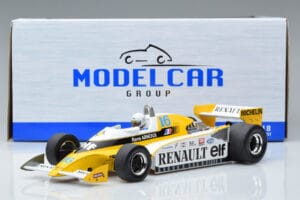 Renault RS10 Elf #16 R. Arnoux British GP 1979 MCG 1:18 MCG18617F Metaal — afbeelding 6 van 6