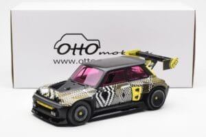 Renault R5 Turbo 3E Zwart Otto 1:18 OT447 Hars — afbeelding 6 van 6