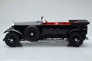 Rolls-Royce Phantom I Cabriolet Zwart Kyosho 1:18 08931BK Metaal — afbeelding 4 van 8