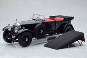 Rolls-Royce Phantom I Cabriolet Zwart Kyosho 1:18 08931BK