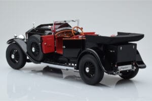 Rolls-Royce Phantom I Cabriolet Zwart Kyosho 1:18 08931BK Metaal — afbeelding 5 van 8