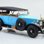 Rolls-Royce Phantom I Cabriolet Blauw Kyosho 1:18 - image 5 of 9
