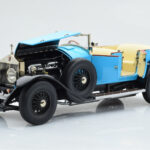Rolls-Royce Phantom I Cabriolet Blauw Kyosho 1:18 - image 8 of 9