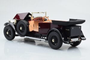 Rolls-Royce Phantom I Cabriolet Bordeauxrood Kyosho 1:18 08931R Metaal — afbeelding 7 van 10