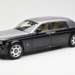Rolls-Royce Phantom VII EWB Zwart en Zilver Kyosho 1:18 08841BKS