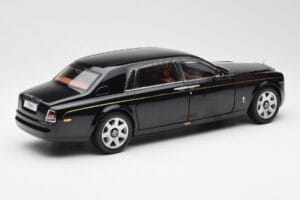 Rolls-Royce Phantom VII EWB Diamond Zwart Kyosho 1:18 08841DBK2 Metaal — afbeelding 3 van 8