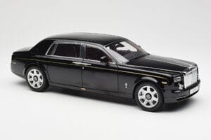 Rolls-Royce Phantom VII EWB Diamond Zwart Kyosho 1:18 08841DBK2 Metaal — afbeelding 6 van 8