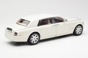 Rolls-Royce Phantom VII EWB English Wit Kyosho 1:18 08841EW2 Metaal — afbeelding 3 van 8