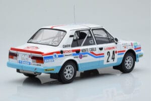 Skoda 130 L Night Version #24 J. Augland Rally Monte Carlo 1987 IXO 1:18 18RMC156 Metaal — afbeelding 2 van 6