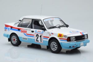Skoda 130 LR #21 L. Krecek / B. Motl Rally Acropolis 1986 IXO 1:18 18RMC157A Metaal — afbeelding 5 van 6