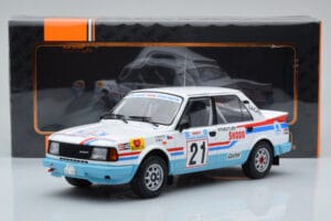 Skoda 130 LR #21 L. Krecek / B. Motl Rally Acropolis 1986 IXO 1:18 18RMC157A Metaal — afbeelding 6 van 6