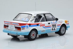 Skoda 130 LR #22 S. Kvaizar / J. Janecek Rally Acropolis 1986 IXO 1:18 18RMC157B Metaal — afbeelding 2 van 6