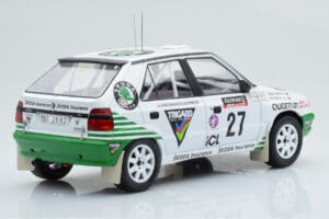 Skoda Felicia #27 P. Sibera / P. Gross Rally RAC Lombard 1995 IXO 1:18 18RMC148 Metaal — afbeelding 2 van 6
