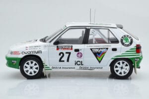 Skoda Felicia #27 P. Sibera / P. Gross Rally RAC Lombard 1995 IXO 1:18 18RMC148 Metaal — afbeelding 3 van 6
