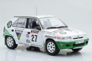Skoda Felicia #27 P. Sibera / P. Gross Rally RAC Lombard 1995 IXO 1:18 18RMC148 Metaal — afbeelding 4 van 6