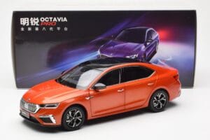 Skoda Octavia Pro Oranje FAW 1:18 ZMR000006ORA Metaal — afbeelding 8 van 8
