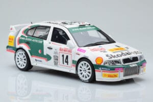 Skoda Octavia WRC #14 D. Auriol / D. Giraudet Rally Monte Carlo 2003 Otto 1:18 OT431 Hars — afbeelding 4 van 6