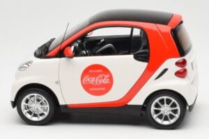 Smart Fortwo 451 Coca-Cola Minichamps 1:18 150036301 Metaal — afbeelding 4 van 8