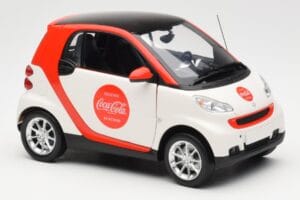 Smart Fortwo 451 Coca-Cola Minichamps 1:18 150036301 Metaal — afbeelding 6 van 8