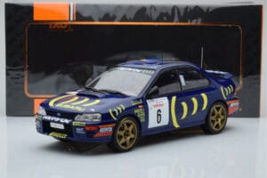 Subaru Impreza 555 #6 P. Liatti / C. Cassina Tour de Corse 1995 IXO 1:18 18RMC063C Metaal — afbeelding 6 van 6